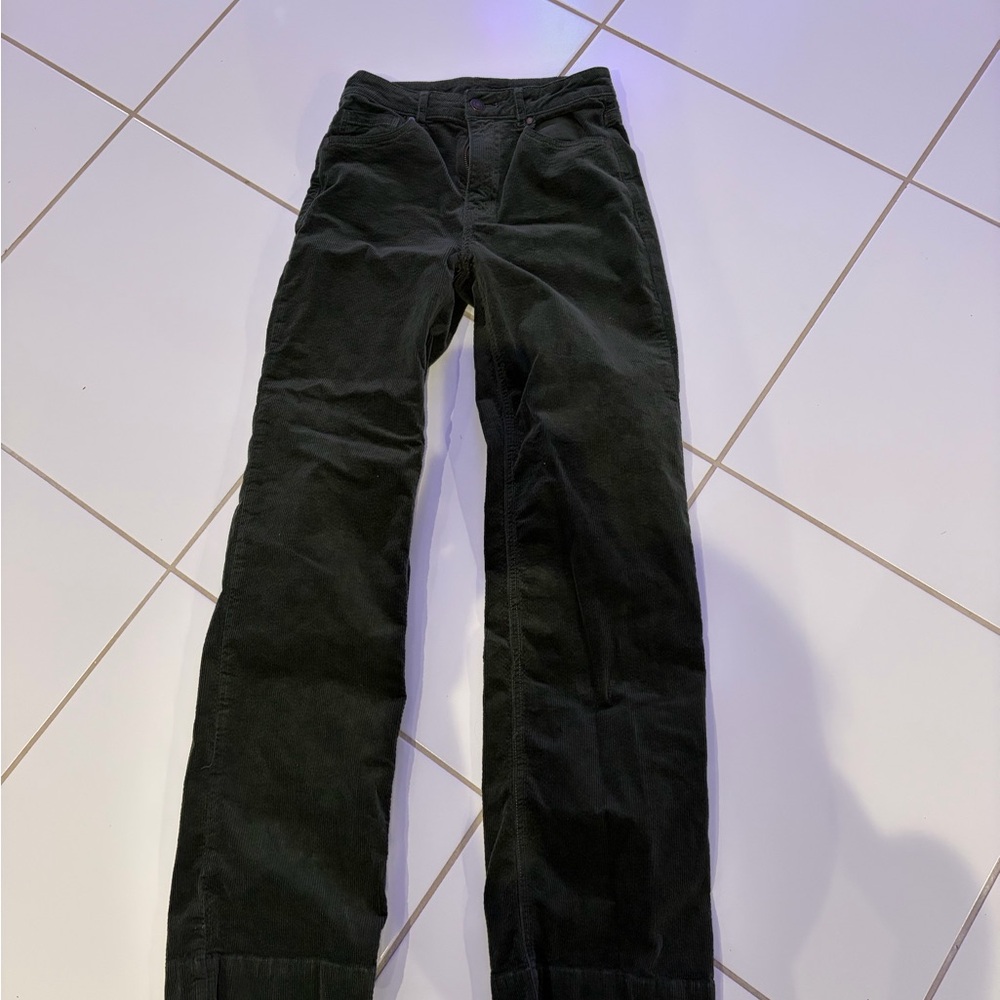 Grace & Lace Dark Corduroy Pants